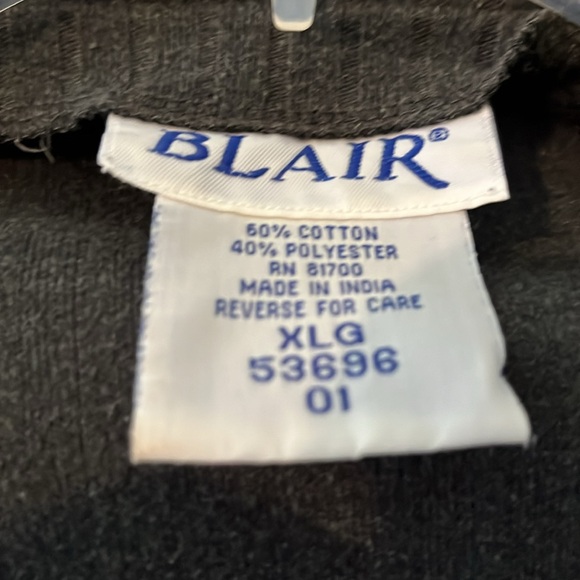 Blair two piece sweater top , gray XL - Picture 4 of 4